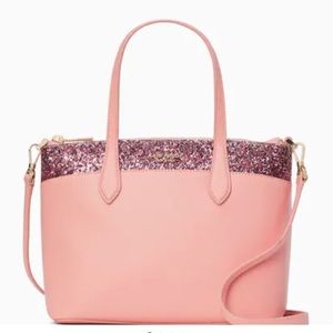 Kate Spade Pink Glitter Satchel